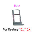 Realme 12/12x Sim Tray Micro SD Card Slot with Sim Ejector Pin Replacement Part.
