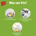 Trix Dishwashing Liquid 5L Mega Refill Super Saver Pack with Lemon Fragrance for Scratch-Free Sparkling Clean Dishes, removes grease stains with power-rich thick foam. 