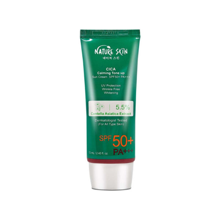 Nature%20Skin%20Cica%20Calming%20Tone%20Up%20Sun%20Cream%20SPF50+%20PA+++%20100mL%20By%20NS%20Glamour%20Mart%20-%20Image%202