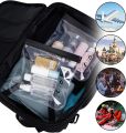 1pcs Luggage Transparent Travel Use Leakproof Flight Make Up Waterproof For Women Reusable Airport Security Toiletry Bag. 