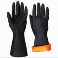 Industrial 2 Colour Rubber Hand Gloves 1 Pair. 