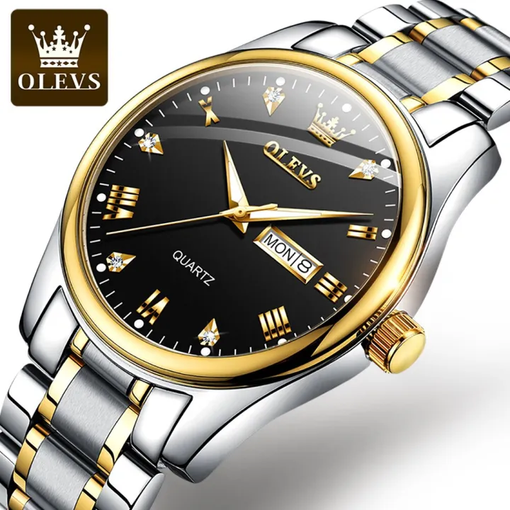 Olevs%205563%20New%20Women%20And%20Men%20Luxury%20Watch%20Couple%20Quartz%20Stainless%20Steel%20watch%20-%20Image%204