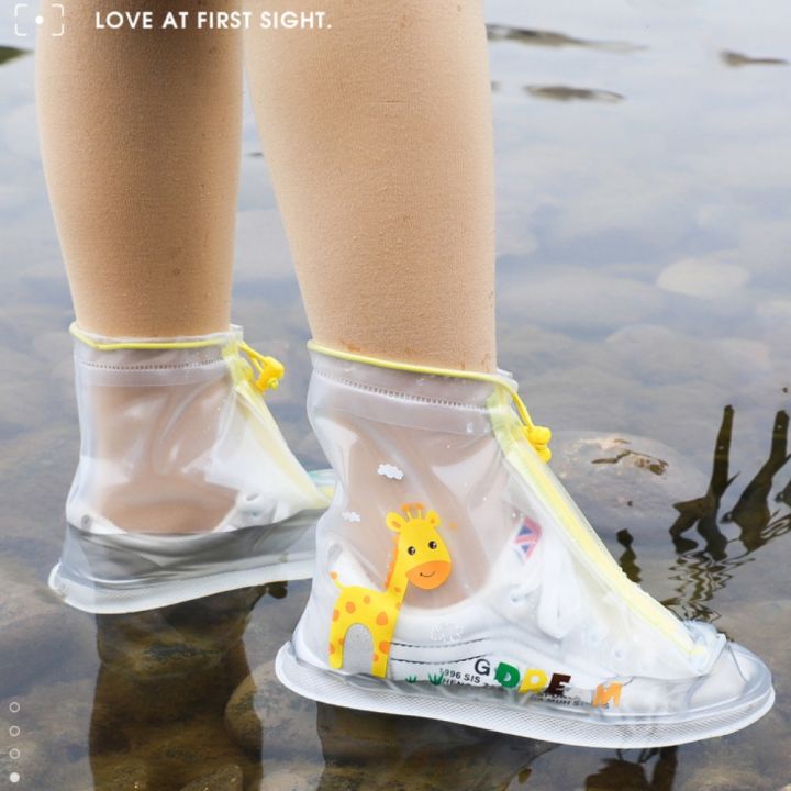 Toddler Rainboots Waterproof Children's Shoes Kids Rain Boots Rubber Boots Kids Boy Girl Cartoon Water Shoes