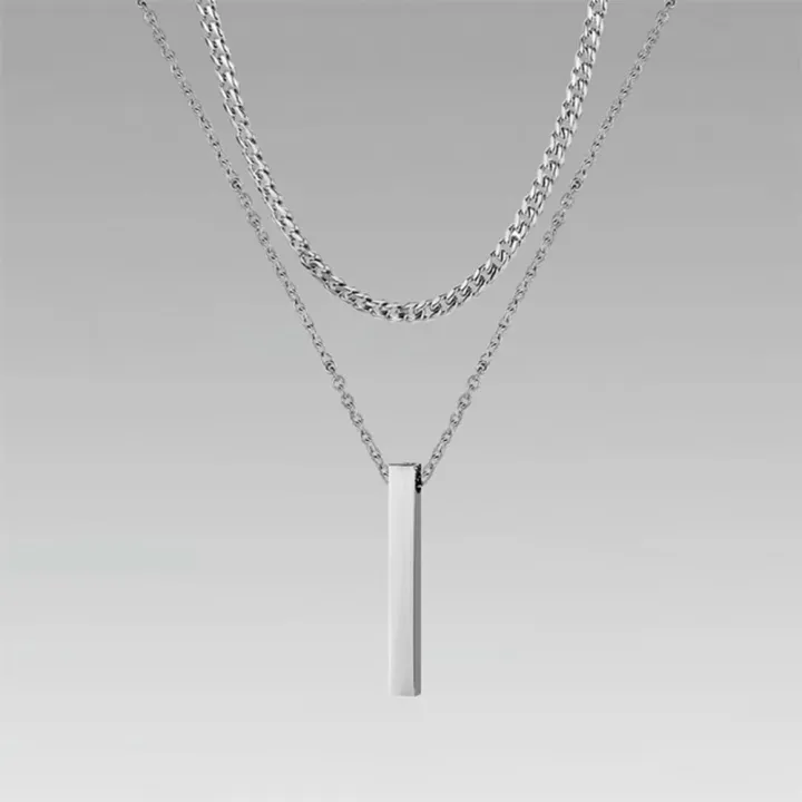 Men%203D%20Vertical%20Necklace%20Geometry%20Stainless%20Steel%20Cuban%20Necklace%20Temperament%20Cool%20Vertical%20Pendant%20Necklace%20-%20Image%204