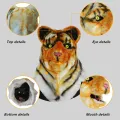 Can Open Mouth Animal Head Mask Funny Wolf Dog Tiger Gorilla Head Costume Costume Party Halloween Props Horror Cosplay Anime New. 