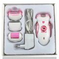 Kemei KM-2530 Epilator, Lady Shaver, & FootCare 4 in 1 Beauty Tools treatment for Women. 