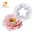 4 pcs Peony Petal Flower Cake Cutters Set Fondant Biscuits Cutter Decorating Mold Gum Paste Tool Rose Cutter Fondant Cake Tools.