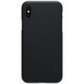 For iPhone X XS Case Cover Nillkin Phone Case Super Frosted Shield Matte Hard PC Back Cover Black protector Case For iPhone XS. 