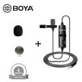 BOYA M1 Microphone. Professional Microphone for Professional Microphone for Mobile and DSLR - Black- Black.