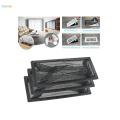 3x Floor Register Cover Rectangle Hair for Home Wall Bathroom 4x10inch. 