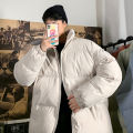 Men Harajuku Colorful Bubble Coat Winter Jacket Mens Streetwear Hop Parka Korean Black Clothes Puffer Jackets.