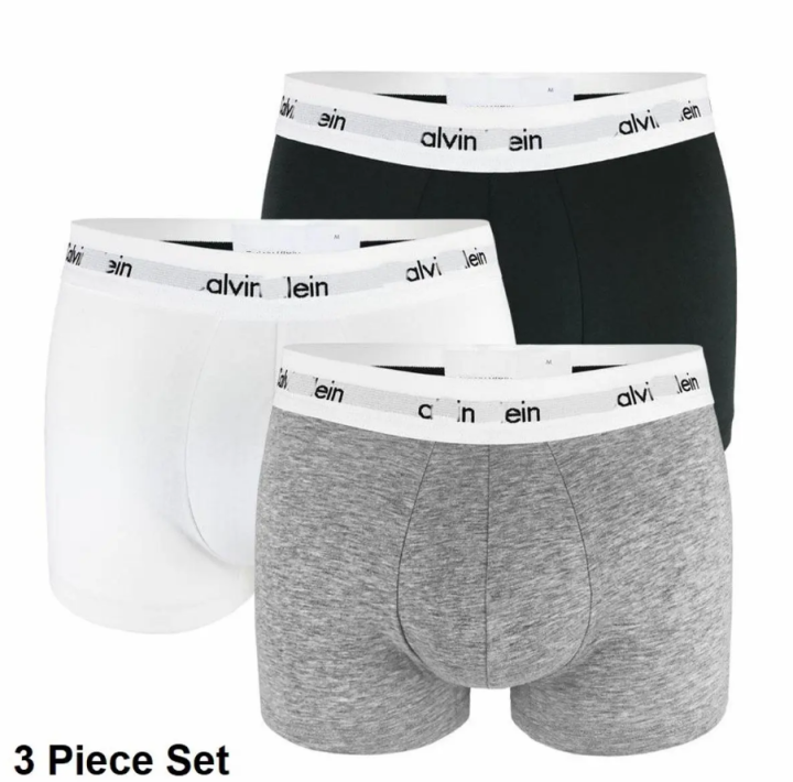 Pack Of 3 Pieces Premium Cotton Boxer Underwear For Men- Underwear - Under Wear For Men - Under Wear For Men