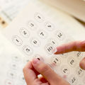 12 Sheets Number Date Label Sticker 2024 Year Planner Colorful 365 days Daily Stickers Stationery Agenda Diary Journal Stickers.