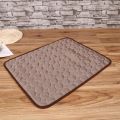 Pet Soft Summer Cooling Mats Blanket Summer Car Seat Ice Silk Mat Pet Cooling Non Stitches Blanket. 
