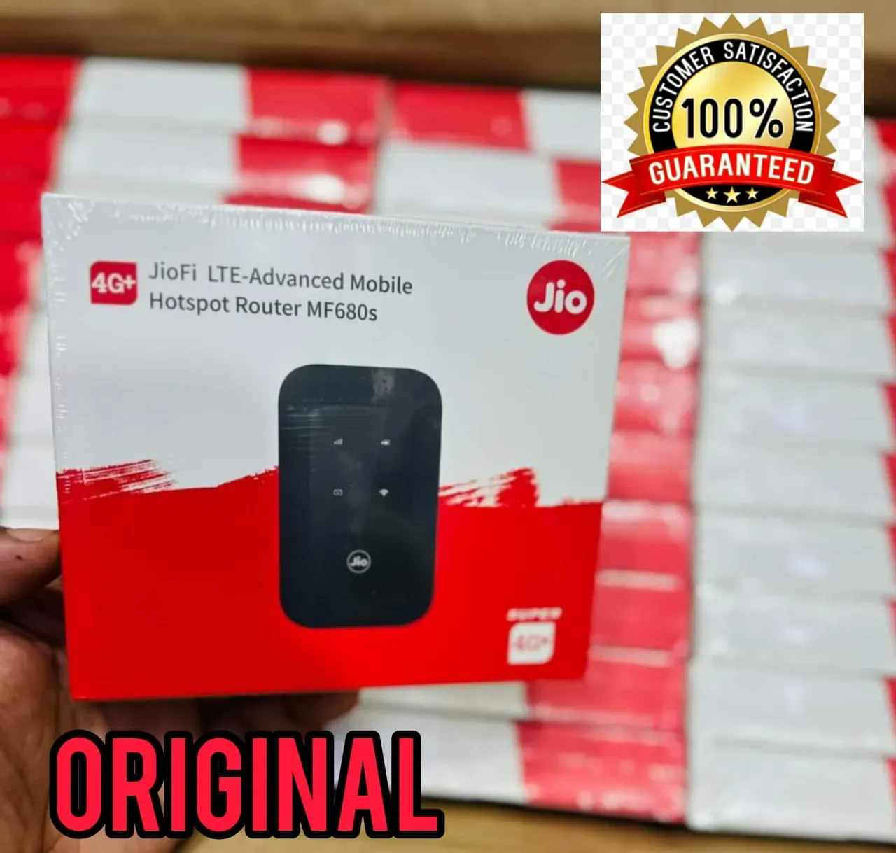 JIO 4G+ Wifi Airport pocket Router Hotspot Router MF680s with Battery