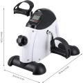 Mini Exercise Bike Portable Pedal Exerciser Gym Fitness Leg Arm Training Adjustable Resistance with LCD Display for Women and Men - Fitness Mart.