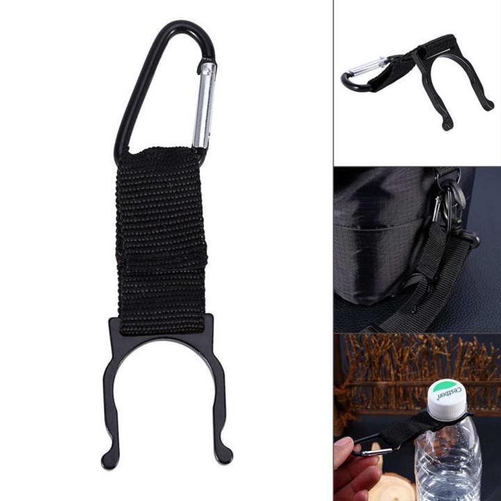 Carabiner Bottle Holder Clip Portable Water Buckle Hook for