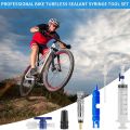 Bicycle Tubeless Sealant Injector and Presta Valve Core Removal Tool.
