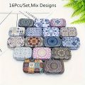 Designer Mini Collectable Tin Box 1pc Metal Storage Candy Box Case Perfume Packaging Small Gift for Kids. 