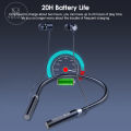 Vocoal Earbuds In Ear Headphones Bluetooth Earphone Neckband Headphone Hanging Ear Non-In-Ear Earbuds Soft Silicone Sport Earphone HD Stereo Headset Magnetic Headphones.