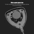 Portable fl02 universal portable mobile phone gaming cooler radiator heat cooling fan phone cooler quick removal. 