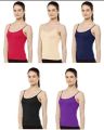 Ladies Cami Dress Multi Color 5 Pics Set Sleeveless Nightwear Sleepwear Lounge Home Comfortable Soft. 