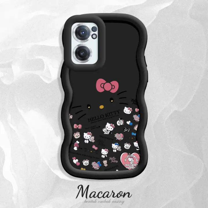 BILI%20for%20OnePlus%20Nord%20CE%202%205G%20Back%20Cover%20Cute%20Kitty%20Pattern%20Design%20Wavy%20Soft%20Silicone%20Mobile%20Phone%20Covers%20-%20Image%202