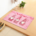 Welcome Mat Scratch Resistant Multifunctional Gnome Decorative Door Rug. 