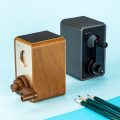 Deli E71160 Retro Speaker Styling Rotary Pencil Sharpener. 