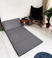 Relax Floor Mattress - Grey Block Pattern Sleeping Mat. 