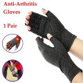 1Pair Arthritis Gloves Compression Joint Finger Pain Relief Hand Wrist Support Brace Joint Care Outdoor Cycling Sport Gloves. 