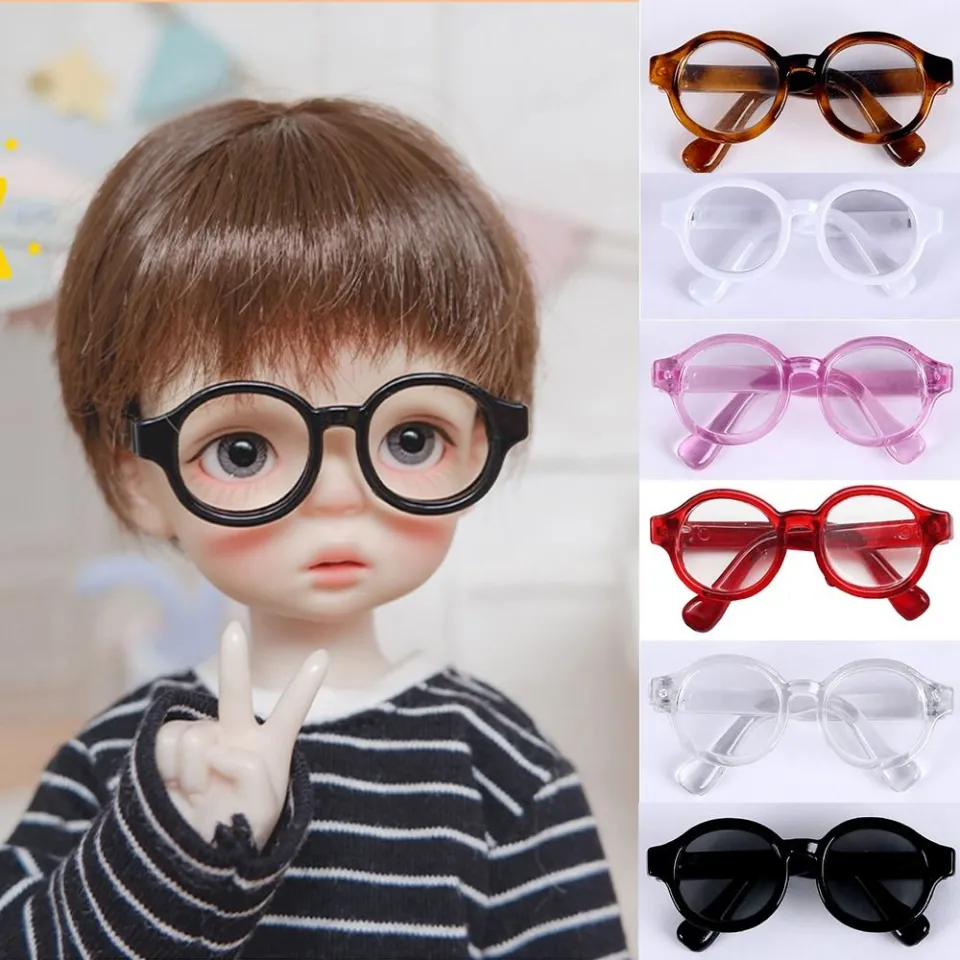 Fashion Plastic Doll Mini Glasses Multi-color Miniature Doll