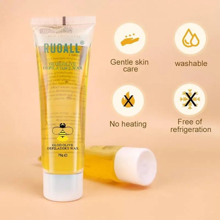 Sugaring%20Hair%20Removal%20Sugar%20Wax%20Kit%20Wax%20Hair%20Removal%20For%20Women%20All%20Skin%20Types%20At%20Home%20Waxing%20Kit%20With%2075g%20Sugar%203%20Wax%20Strips%20-%20Image%203