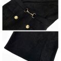 Office Lady Slim Blazer Dress Women Fall Korean Notched Collar Slit Evening Party Dresses Elegant Midi Vestidos De Fiesta.