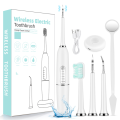 Ultrasonic Electric Sonic Dental Scaler Stain Tartar Calculus Remover Teeth Whitening Cleaning Waterproof Electric Toothbrush. 