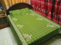 Digital Home Tex Cotton 8.5/7.5 Feet Double Size Bedsheet With Two Pillow Covers - Bed Sheet - bed sheet home tex.