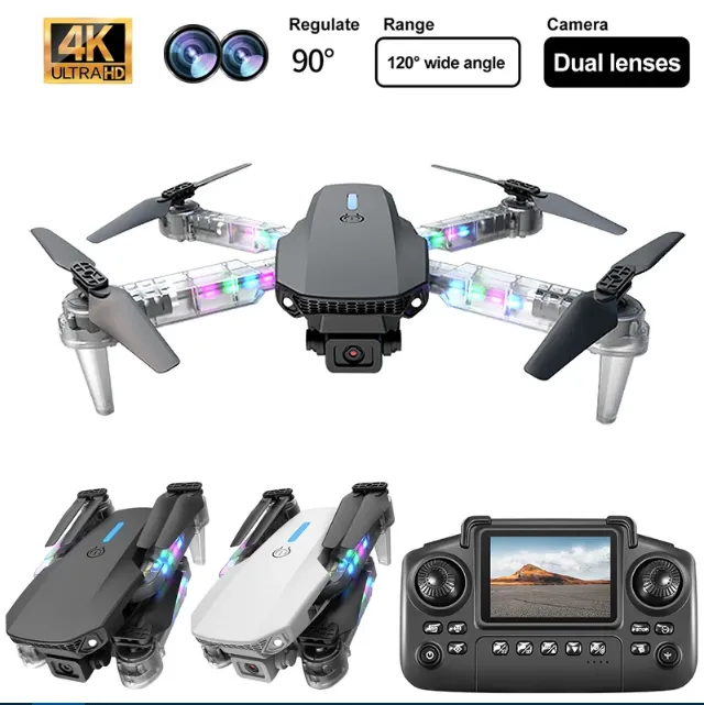 E88D%20Drone%20Rc%20Remote%20and%20lighting%20Effect%20HD%20Drone%20-%20Image%204