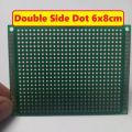 Veroboard Double Side Dot 6X8Cm Glass Fiber Stripboard Pcb Printed Circuit Board Project Board For Prototyping Weld Soldering Arduino Diy - Power Bank Circuit. 