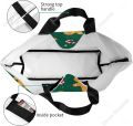 Gingerbread Man Candy Cane Christmas Tote Bag Grocery Bag Shopping Handbag Beach Gift Bags for Women Work Outdoor. 