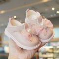 New one-year-old baby girl, princess shoes, autumn foreign atmosphere, baby soft-soled toddler shoes, children's Korean version of single shoes, leather shoes 2-3, spring 1. 