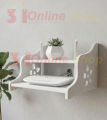 New Wall Mounted 2 Layer WiFi Router Stand  Cloth Stand 3 layer Stand, , mobile stand, Mobile Phone Holder, Shelve Rack Corner, Wall Shelf, Wall Decor, Bathroom Wall Shelf, kitchen shelf. 