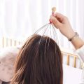 1 Pcs Octopus Stainless Steel Head Massager Head Relaxer Brain Massage Soul Extractor. 