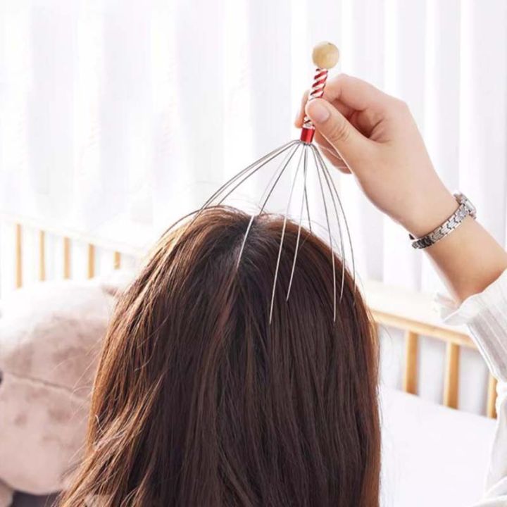 1%20Pcs%20Octopus%20Stainless%20Steel%20Head%20Massager%20Head%20Relaxer%20Brain%20Massage%20Soul%20Extractor%20-%20Image%202