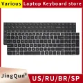 US Russian Laptop Keyboard For HP PROBOOK 4530 4530S 4730 4730S 4535S 4735s With Silver Black Frame Replace Notebook. 
