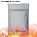 2020 Hot Deals Document Case Cash Box Security Waterproof Fireproof Bag New. 
