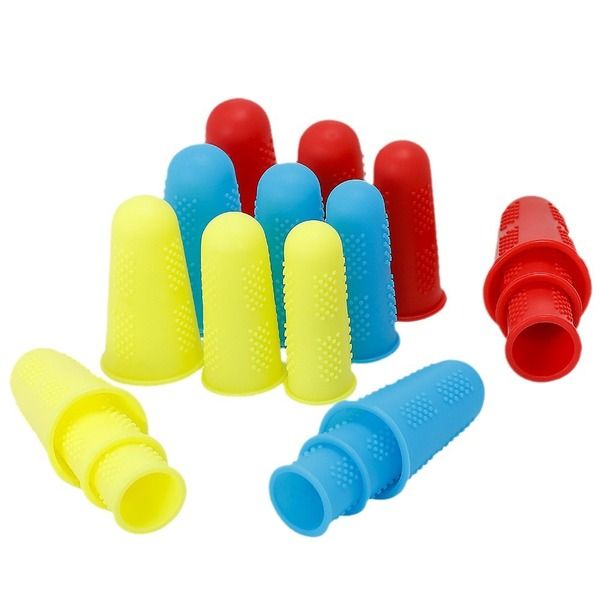 5Pcs/set%20%20Silicone%20Finger%20Protectors%20Covers%20Caps%20Cots%20Grips%20for%20Scrapbooking%20Sewing%20DIY%20Crafts%20Ironing%20Embroidery%20Needlework%20Sewing%20Thimble%20Paper%20Counting%20Document%20Sorting%20etc.%20-%20Image%206