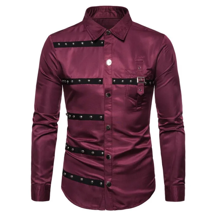 New%20Men%20Gothic%20Shirt%20Camisas%20Individuality%20Men's%20Fashion%20Plaid%20Long-sleeved%20Shirt%20Male%20Casual%20High%20Quality%20Shirt%20-%20Image%206