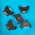 5Pcs - CMOS CR2032 Holder Vertical Battery Holder PCB Mount CR2032 Battery Holder Coin Cell Button Socket Holder Case CR2032 Vertical Coin Cell Button Battery Holder Case 3 Pin CR2032 Solder Mounting Lead. 