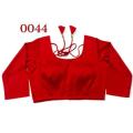 New Red Color Three Quarter Sleeve Blouse For Women. 