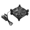 120mm Computer Case Fan 3 Speed Adjustable USB Power 5V CPU Cooling Fan Portable 2800RPM PC Fan for Tablet TV Receiver Router.